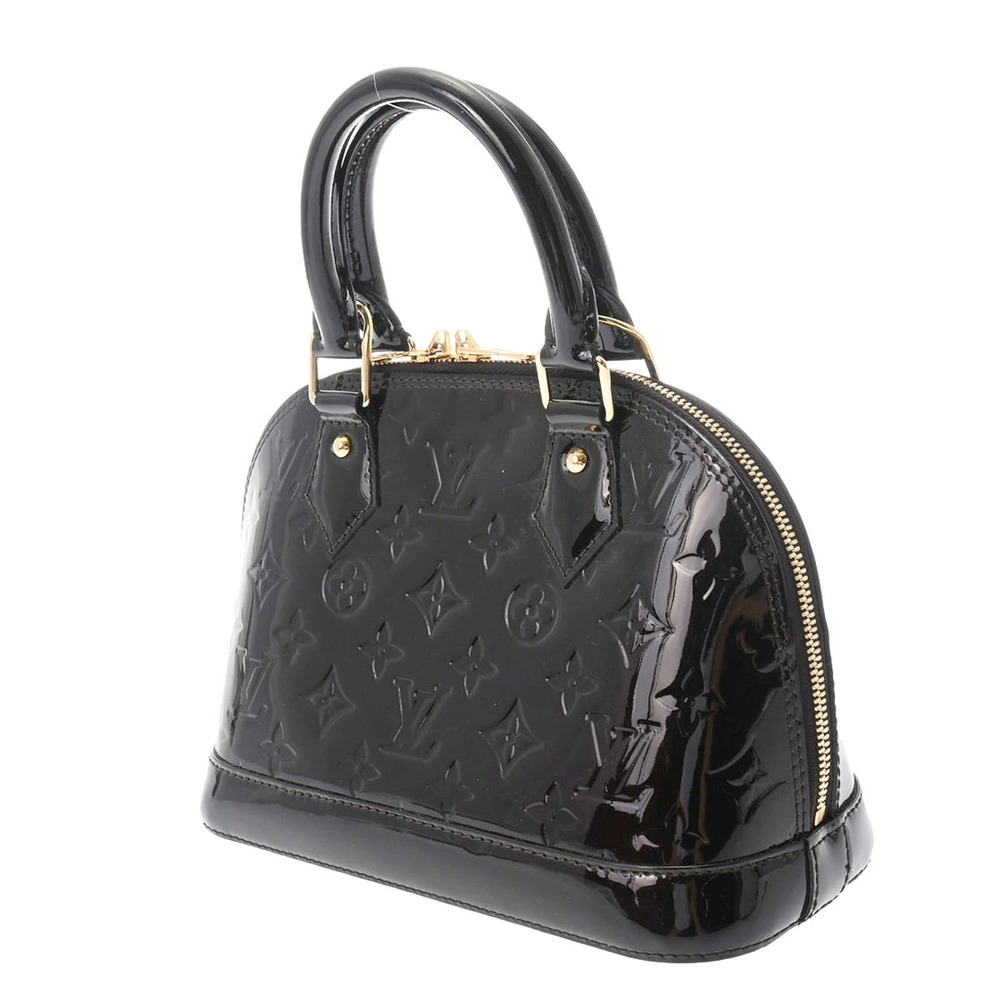 Louis Vuitton Shoulder Vernis Bag Monogram Amarante Purple Alma Purple